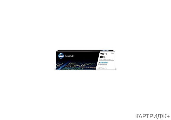 Картридж HP 203X лазерный черный увеличенной емкости (3200 стр) CF540X