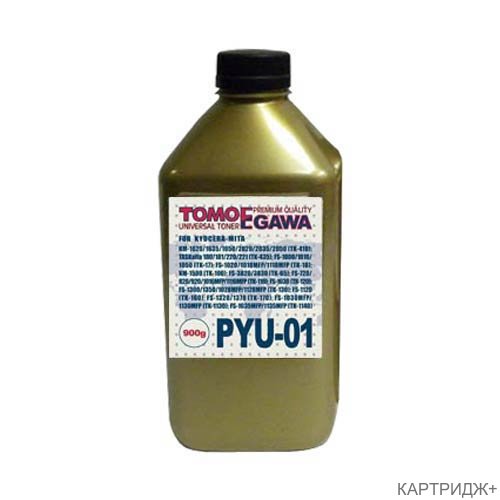 Тонер для kyocera универсал тип pyu-01 (фл,900,tomoegawa) gold atm Тонер для kyocera универсал тип pyu-01 (фл,900,tomoegawa) gold atm
