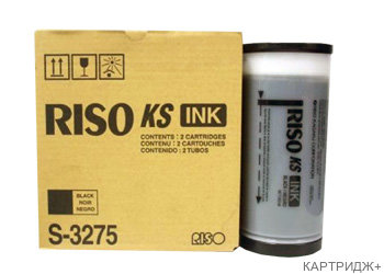 Краска для ризографов RISO KAGAKU KS (S-3275), ЧЕРНАЯ