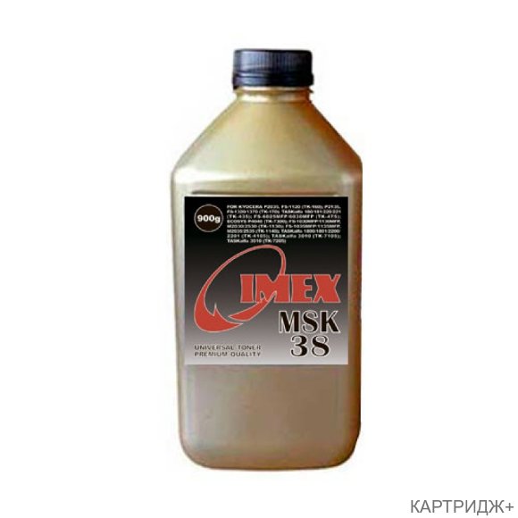 Тонер для kyocera универсал тип msk-38 (фл,900,imex) green line