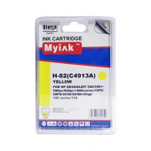 Картридж для (hp 82) hp designjet 10/20/50/120/500/510/800 c4913a yellow (72ml, dye) myink Картридж для (hp 82) hp designjet 10/20/50/120/500/510/800 c4913a yellow (72ml, dye) myink