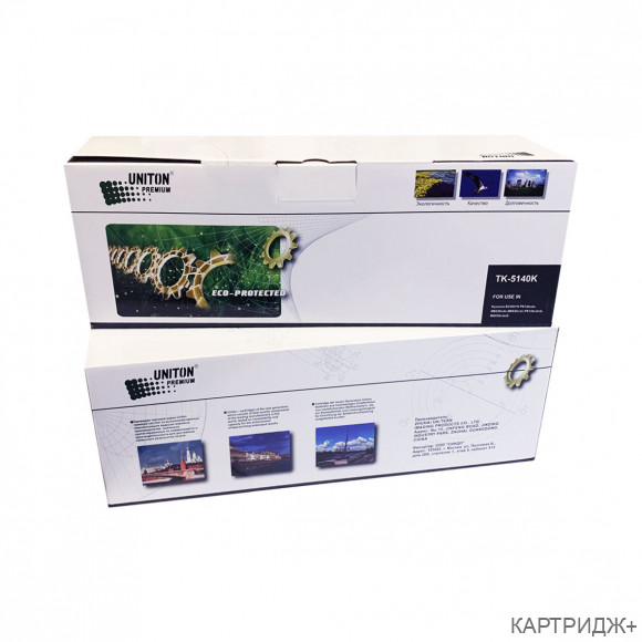 Тонер-картридж для (tk-5140k) kyocera ecosys p6130/m6030/m6530 (7k) черный uniton premium green line (eco protected)