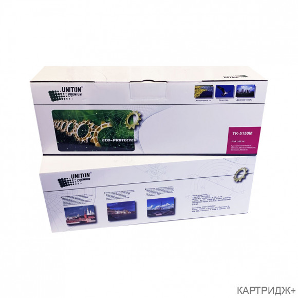 Тонер-картридж для (tk-5150m) kyocera ecosys p6035/m6035/m6535 (10k) красный uniton premium green line