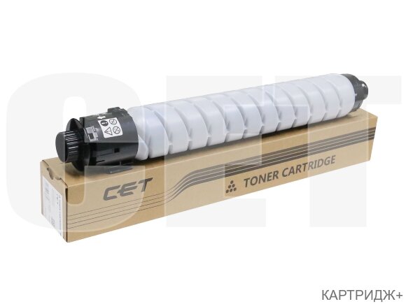 Тонер-картридж для ricoh im c2000/c2500, mp c2011/c2504 (cpp,kr1) (15k,285г) черный (cet), cet141569