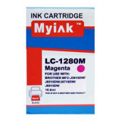 Картридж для brother mfc-j5910/6510/6710 (lc1280xlm) magenta (16,6ml, dye) myink Картридж для brother mfc-j5910/6510/6710 (lc1280xlm) magenta (16,6ml, dye) myink