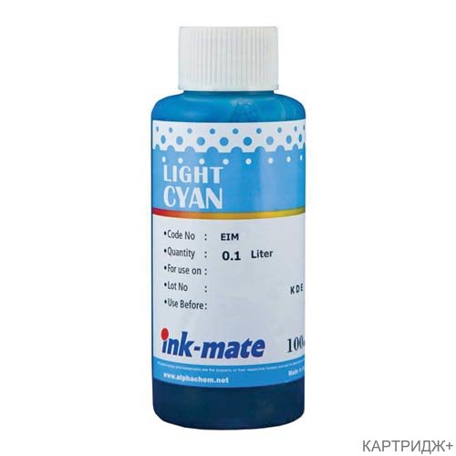 Чернила для epson (t6735) l800 (100мл, light cyan, dye) eim-801lc ink-mate Чернила для epson (t6735) l800 (100мл, light cyan, dye) eim-801lc ink-mate