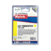 Картридж для brother dcp-130c/mfc-240c/5460cn/885cw (lc1000y/lc970y) yellow myink Картридж для brother dcp-130c/mfc-240c/5460cn/885cw (lc1000y/lc970y) yellow myink