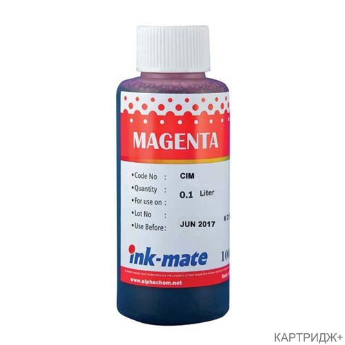 Чернила для canon cli-426/526 (100мл, dye, magenta) cim-720m ink-mate Чернила для canon cli-426/526 (100мл, dye, magenta) cim-720m ink-mate