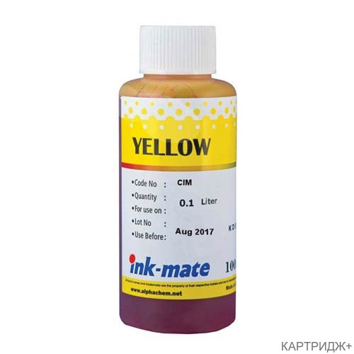 Чернила для canon cl-511y/513y (100мл,yellow) cim-810y ink-mate Чернила для canon cl-511y/513y (100мл,yellow) cim-810y ink-mate
