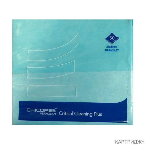 Салфетки для чистки линз,зеркал,безворсовые,особо прочные veraclean (chicopee) (50шт) katun