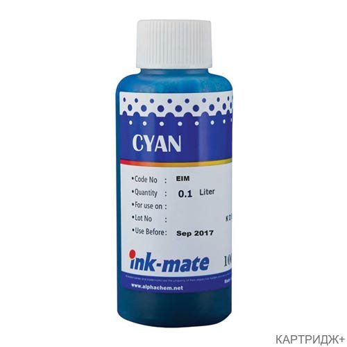 Чернила для epson (t6642) l100/ l200 (100мл, cyan, dye) eim-200c ink-mate Чернила для epson (t6642) l100/ l200 (100мл, cyan, dye) eim-200c ink-mate
