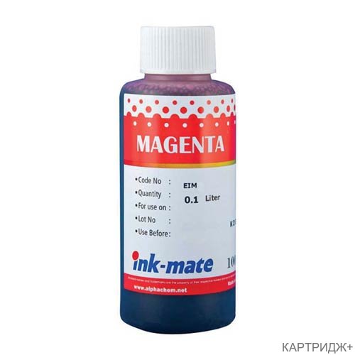 Чернила для epson (t6643) l100/ l200 (100мл, magenta, dye) eim-200m ink-mate