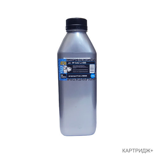 Тонер для hp color lj 5500/5550 (фл,340,син,polyester,tmc027, imex)  silver atm