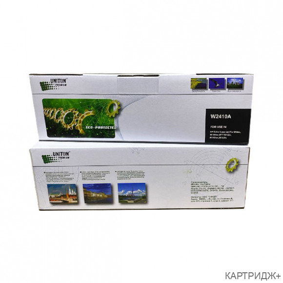 Картридж для hp color lj m155/mfp m182/m183  w2410a (216a) черный (1,05к) без чипа!!! uniton premium green line (eco protected)
