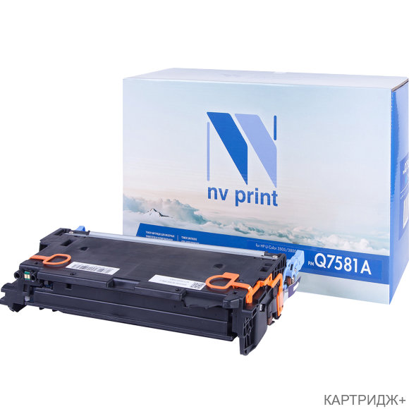 Картридж NVP совместимый NV-Q7581A Cyan
