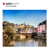 Фотобумага самоклеящаяся, микропористая a4, 190 г/м2, 10л, сатин agfa