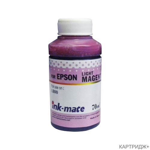 Чернила для epson (t6736 ) l800 (70мл, light magenta, dye) eim-801lm ink-mate Чернила для epson (t6736 ) l800 (70мл, light magenta, dye) eim-801lm ink-mate