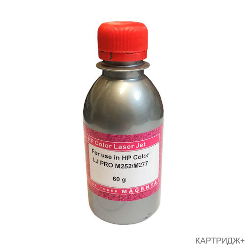 Тонер для hp color lj m252/m277 (фл, 60,кр,polyester,tmc040 imex) silver atm