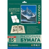 Наклейки Глянцевая А4 / 85 г / 4-дел (9х13см) LOMOND(2412043) Наклейки Глянцевая А4 / 85 г / 4-дел (9х13см) LOMOND(2412043)
