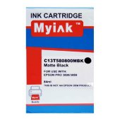 Картридж для (t5808) epson st pro 3800/3880 matte black (84ml, pigment, необходим чип оригинального картриджа) myink