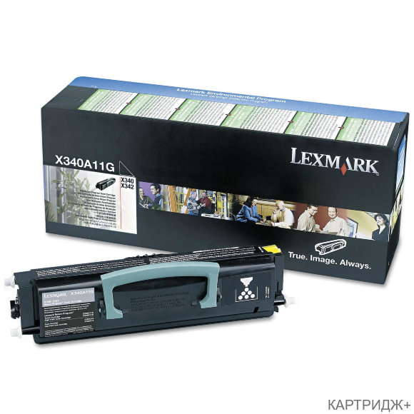 Lexmark  (X340A11G)  X340, X342 Return Programme Toner Cartridge  (2.5K)  (ресурс 2.500 pages)  X340