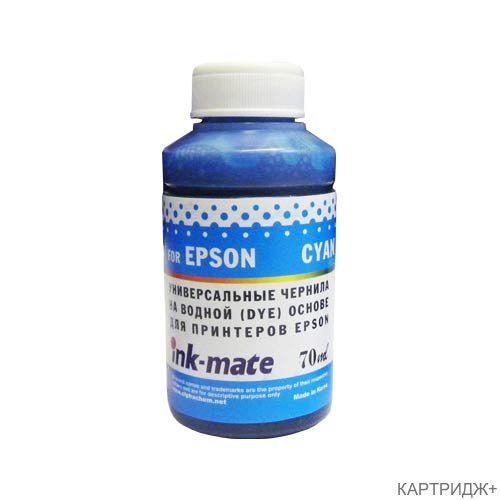 Чернила универсальные для epson (70мл, cyan, dye)  eim-uc ink-mate