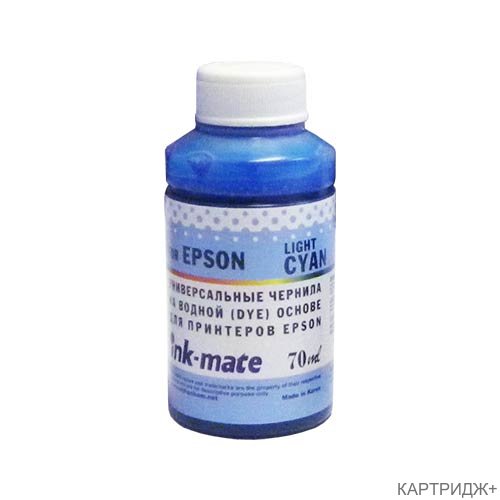 Чернила универсальные для epson (70мл, light cyan, dye) eim-ulc ink-mate Чернила универсальные для epson (70мл, light cyan, dye) eim-ulc ink-mate