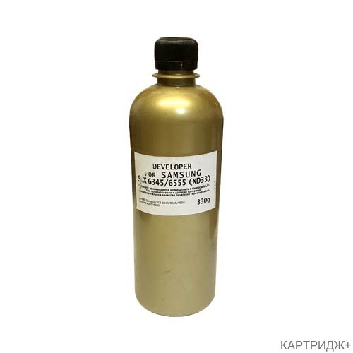 Девелопер для samsung scx-6345/6555 / xd33 (фл,330) gold atm Девелопер для samsung scx-6345/6555 / xd33 (фл,330) gold atm