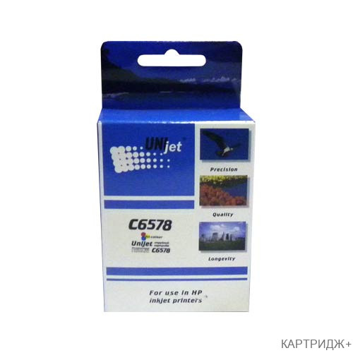 Картридж для ( 78) hp dj 970cix/1220 c6578ae color unijet