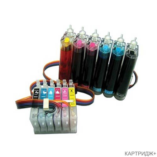 Снпч для epson rx 700 (t5591-5596) 6шт ciss-rx700 (без чернил) ist