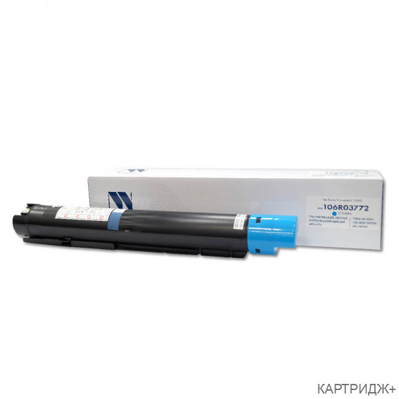 Тонер-картридж NVP совместимый NV-106R03772 Cyan