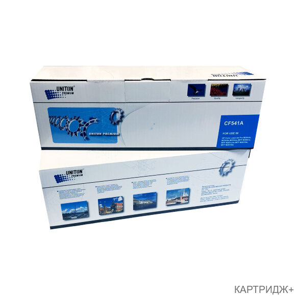 Картридж для hp color lj m254/m280/ m281  cf541a (203a) синий (1,3k) uniton premium