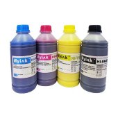 Чернила для hp (10) c4842a, (11) c4838a, (13) c4817a business inkjet 3000/1100/2230/designjet 100/500/800 (1л, yellow,dye) him-960y ink-mate
