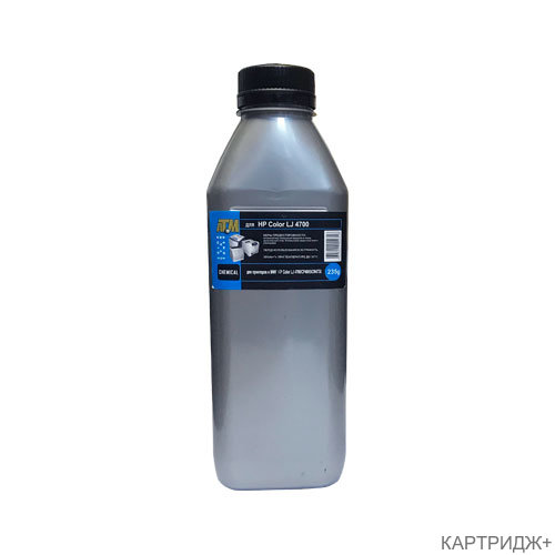 Тонер для hp color lj 4700/cm4730/cp 4005 (фл,235,син,polyester,tmc040, imex) silver atm