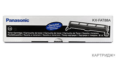 Тонер-картридж для  panasonic kx-fl403/423,flc413/418 kx-fat 88a (2,5k) (compatible)