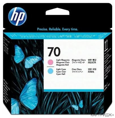 Печатающая головка светло-голубой + светло-пурпурный NVP для HP DJ Z2100 Z3100 Z3200 Z5200 Z5400 (восстановленый) (C9405A)