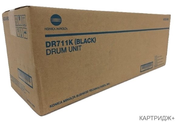Блок фотобарабана черный DR-711K Konica-Minolta bizhub C654/C754  (A2X20RD)